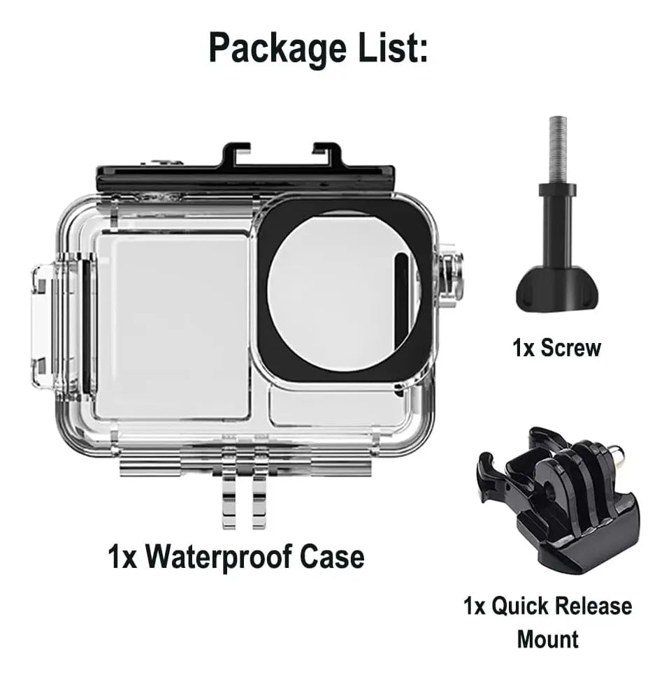 Case Para Dji Osmo Action 5 Pro/4/3 Camera Hasta 45m