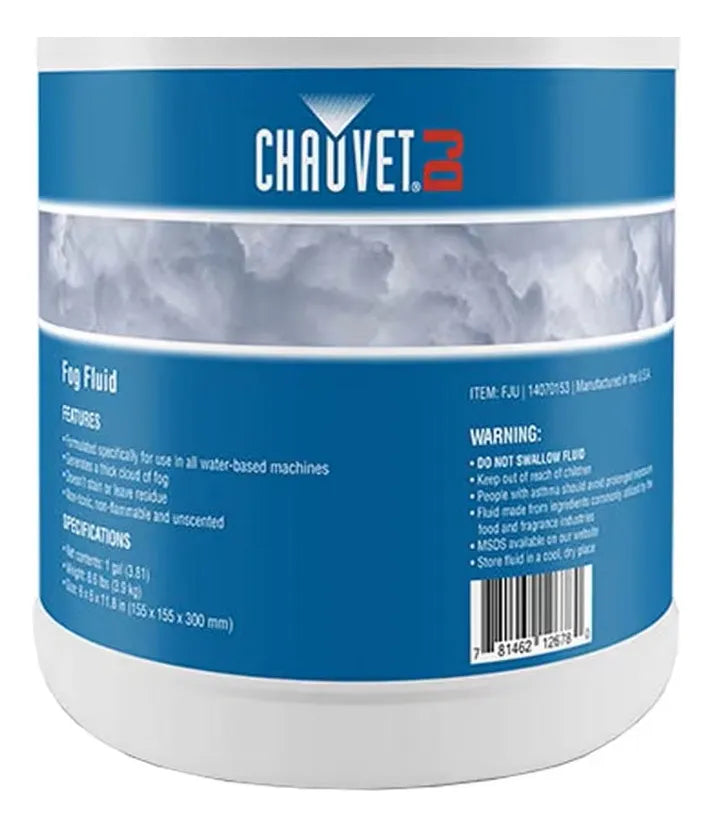 Liquido Para Maquina De Humo Chauvet (1galon 3.8 Lts)