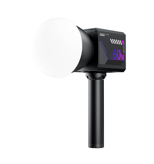 Lampara Luz LED COB RGB 60W Equipo de Iluminación Profesional para Video