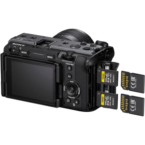Camara Cinema Sony FX30 Sensor APS-C BSI