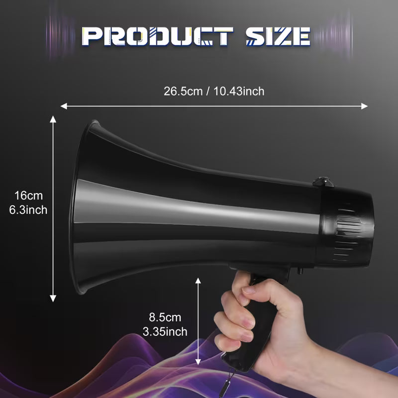 Altavoz de 35 W sirena integrada