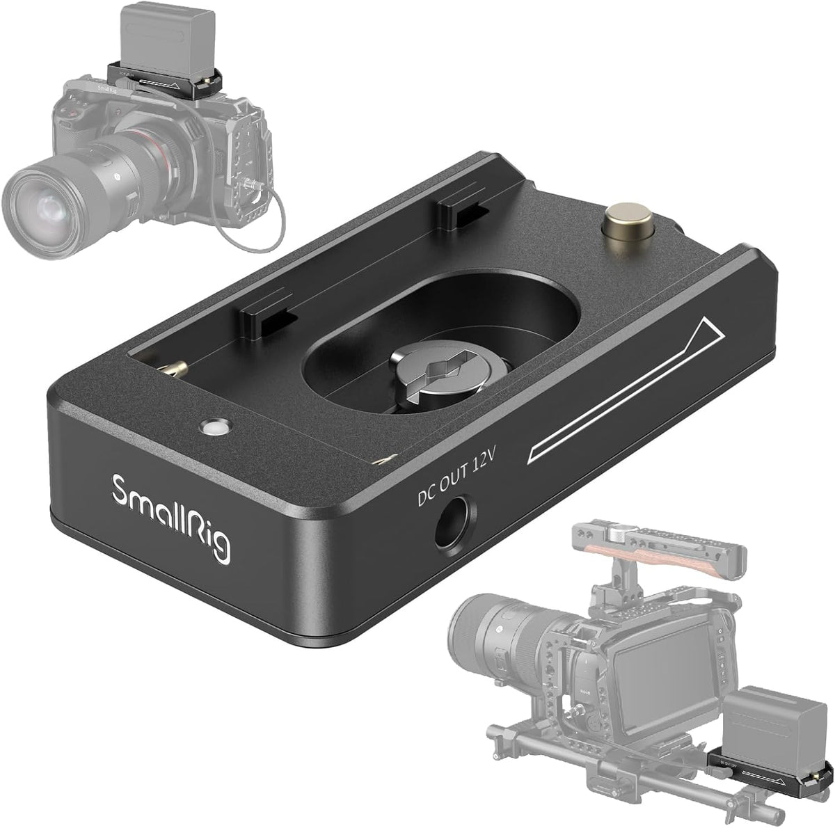 Placa Adaptador SmallRig NP-F Lite Para Baterías Sony NP-F