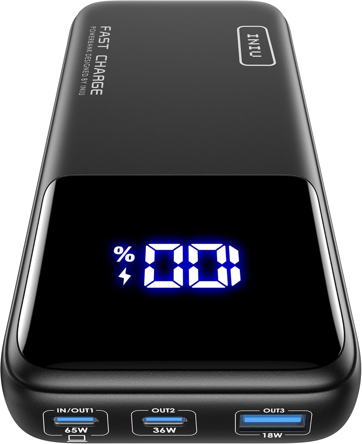PowerBank INIU 20000 MAH 65W PD Dual Fast Charging