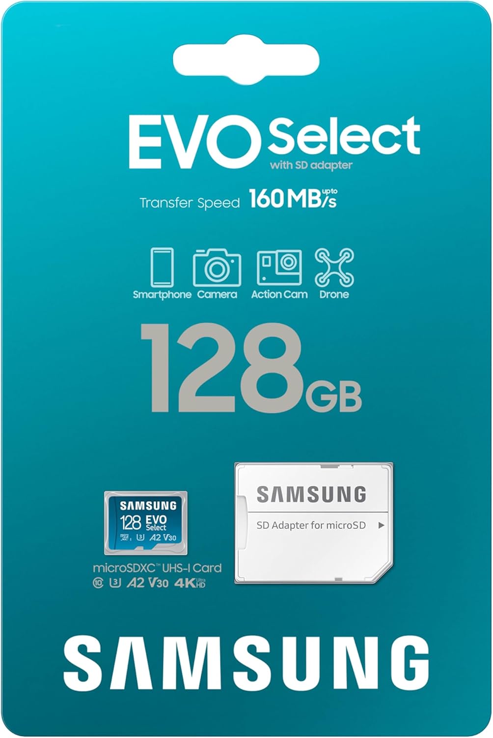 Memoria Micro-SD Samsung 128GB Evo