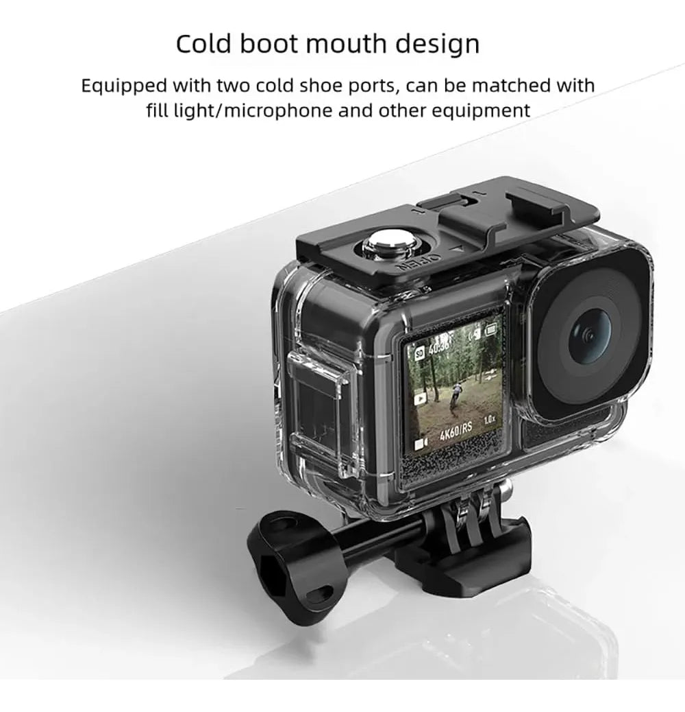 Case Para Dji Osmo Action 5 Pro/4/3 Camera Hasta 45m