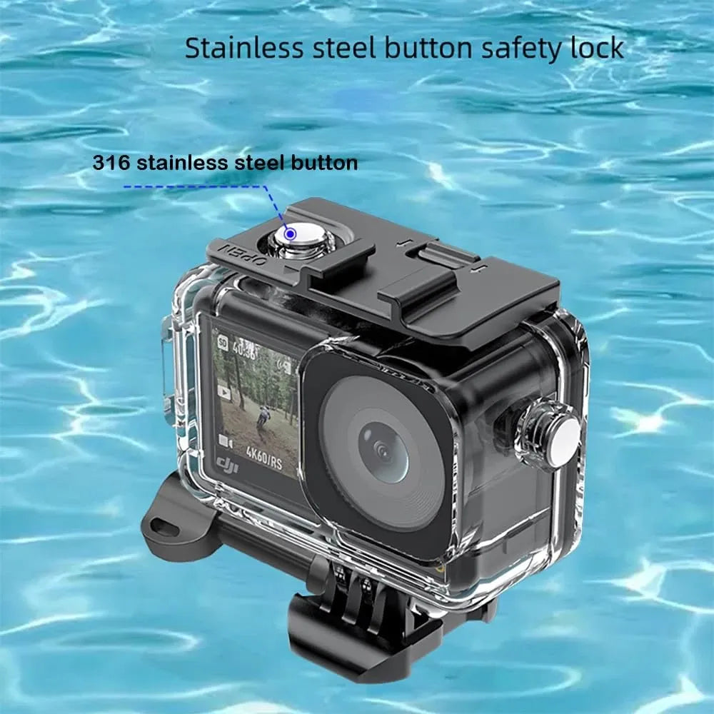 Case Para Dji Osmo Action 5 Pro/4/3 Camera Hasta 45m