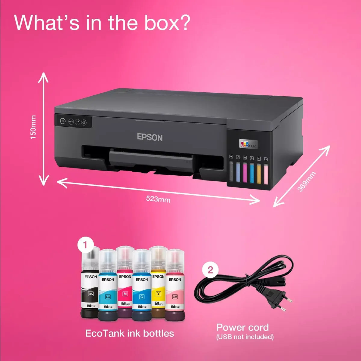 Impresora Fotográfica Epson Ecotank L18050 Tabloide A3