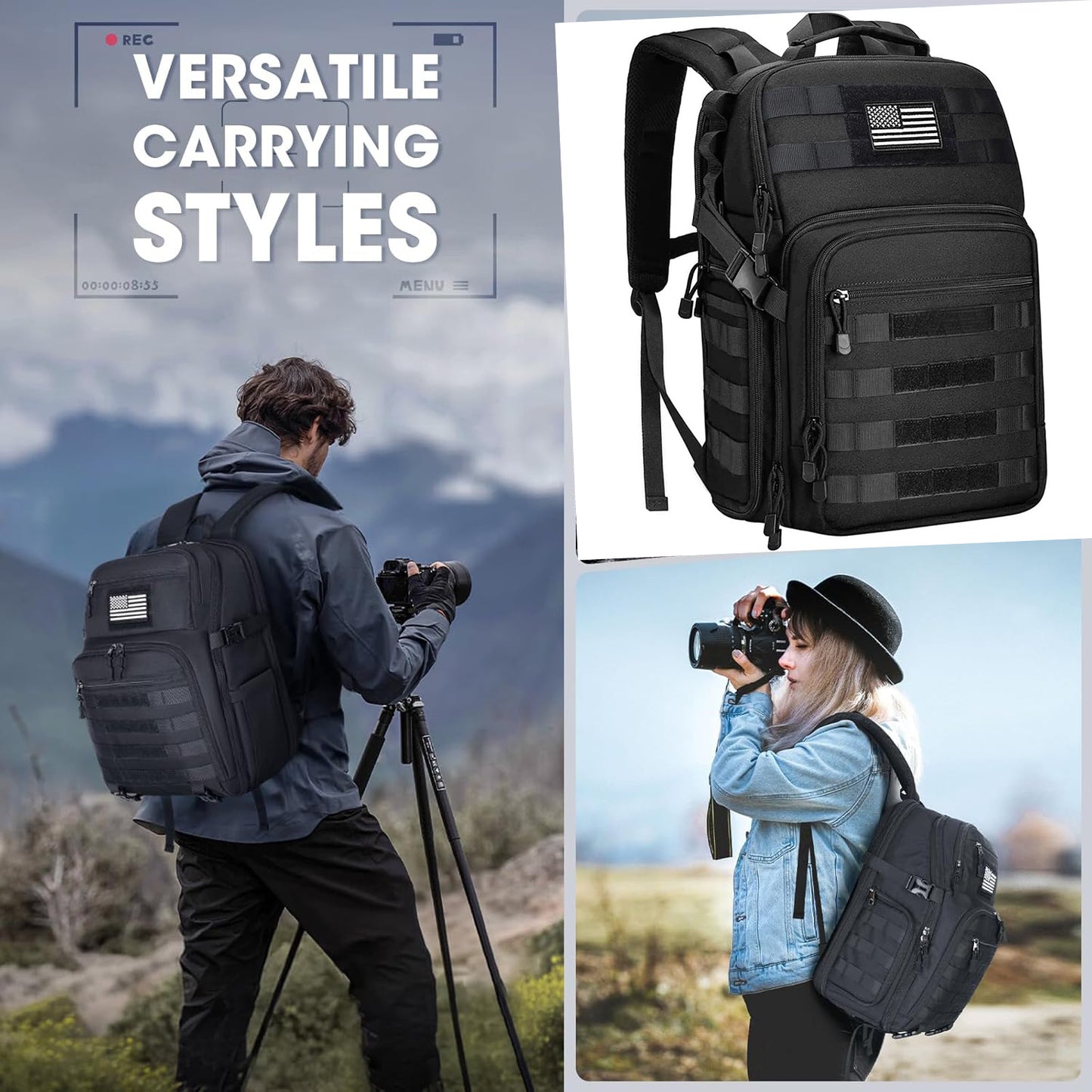 Mochila o Bolso Para Camara