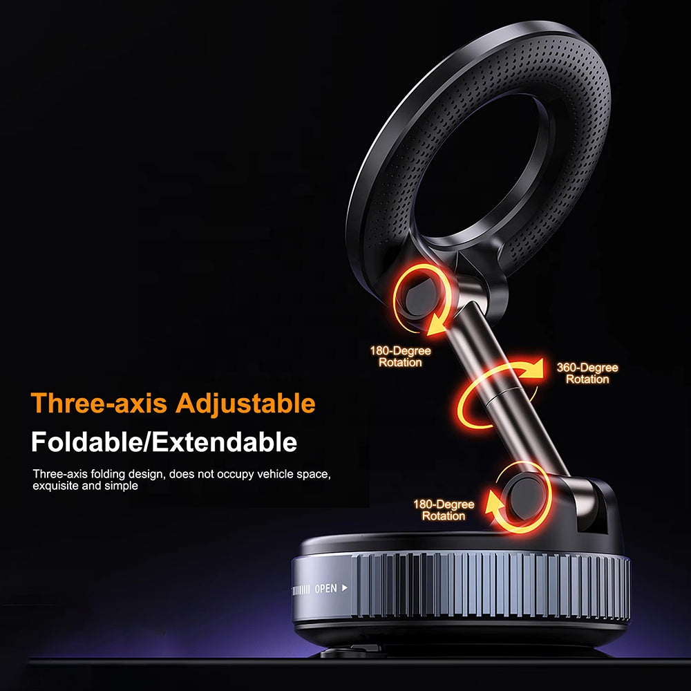 Soporte Chupon para Celular de aleación plegable con imán fuerte
