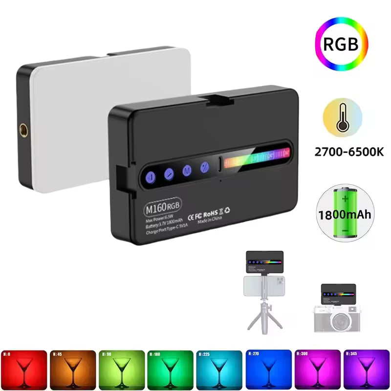 Lampara LED RGB portátil 6.5W