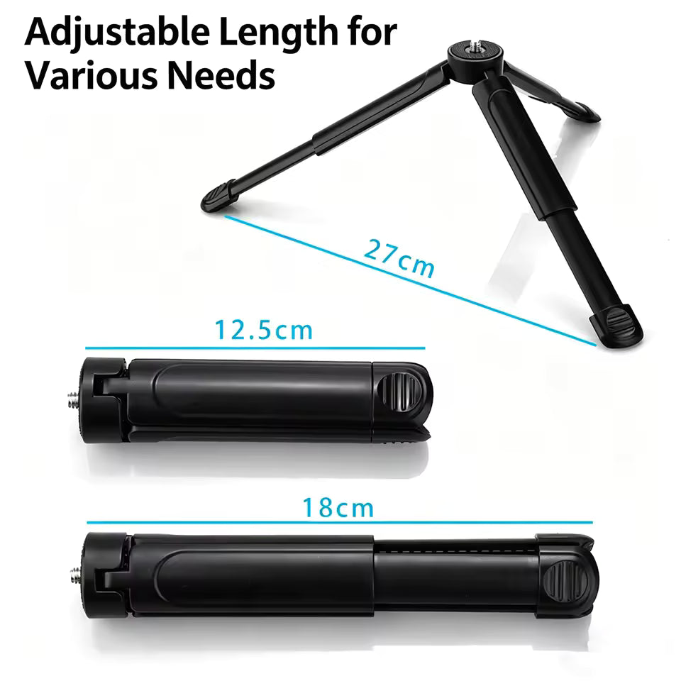 Mini Tripod Stand Rosca  1/4"