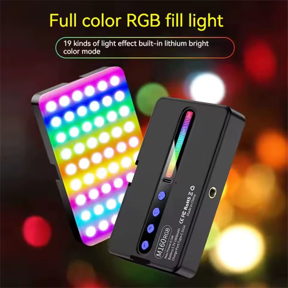Lampara LED RGB portátil 6.5W