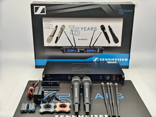 Microfono Doble Inalambrico Profesional Sennheiser Skm 9000