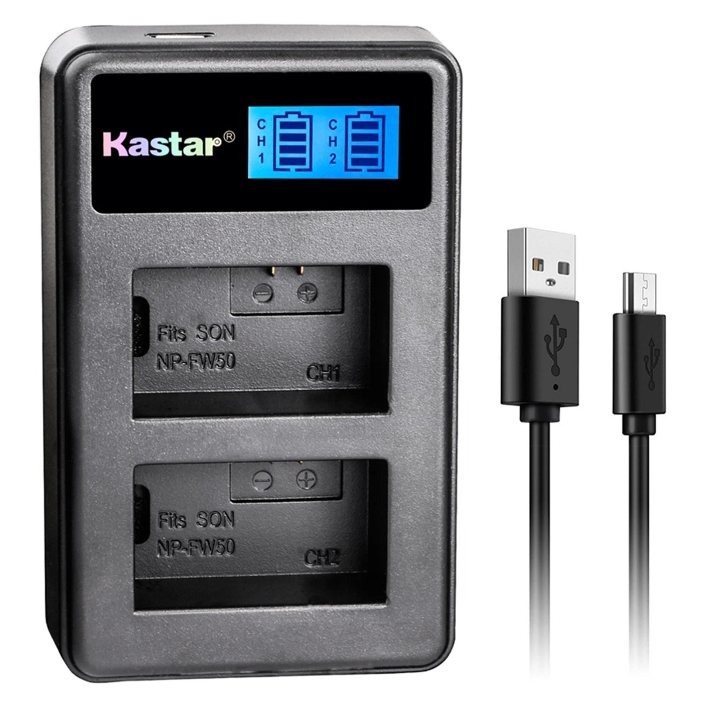 Cargador Kastar LED2-FW50 Para Sony