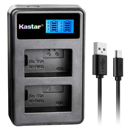Cargador Kastar LED2-FW50 Para Sony