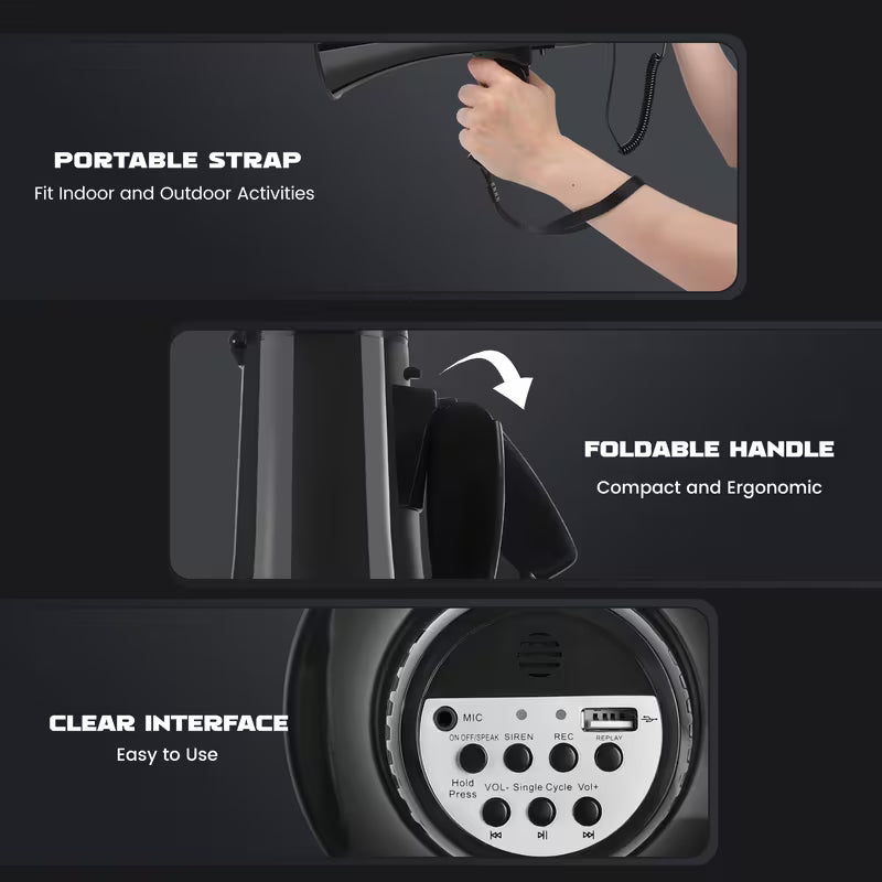 Altavoz de 35 W sirena integrada