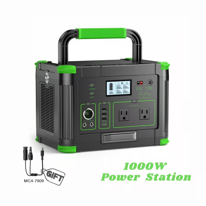 Estación de energía portátil, EBL 1000W