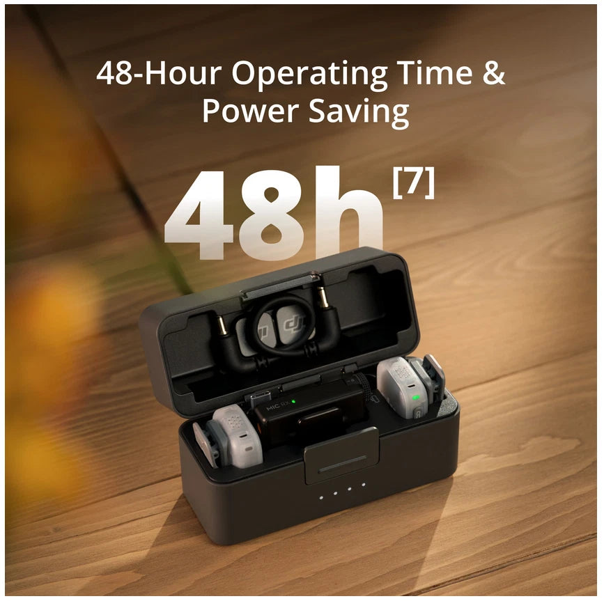 Microfonos DJI Mini 2 (2 TX + 1 RX + Charging Case)