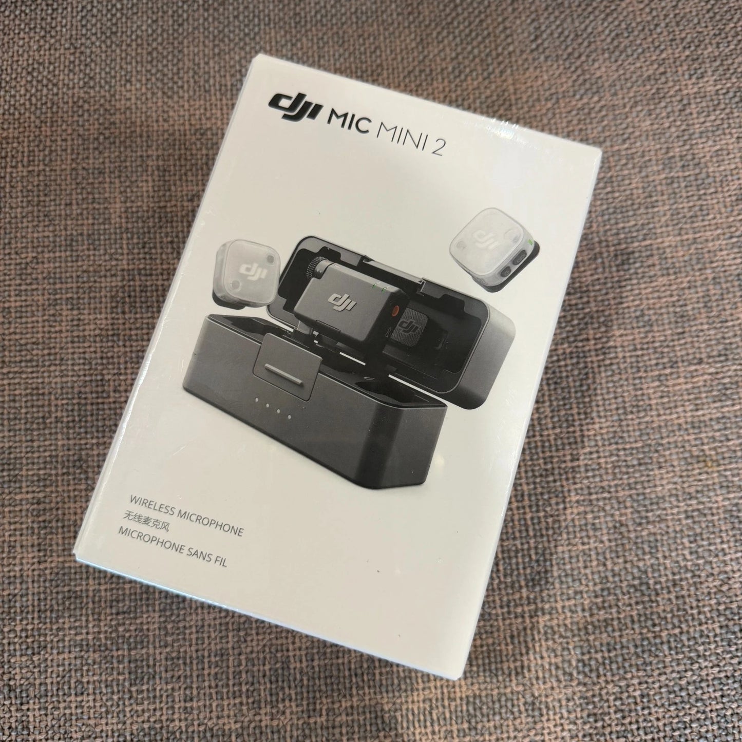 Microfonos DJI Mini 2 (2 TX + 1 RX + Charging Case)