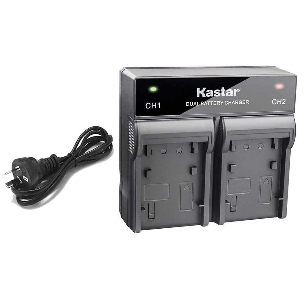 Cargador Kastar Dual Charge Para Canon LP-E6