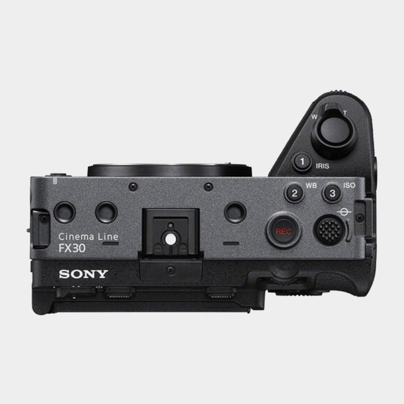 Camara Cinema Sony FX30 Sensor APS-C BSI