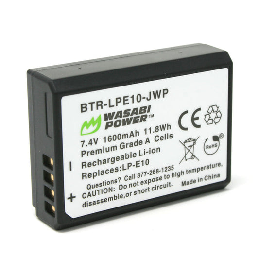 Batería Wasabi LP-E10 1600mah Para Canon
