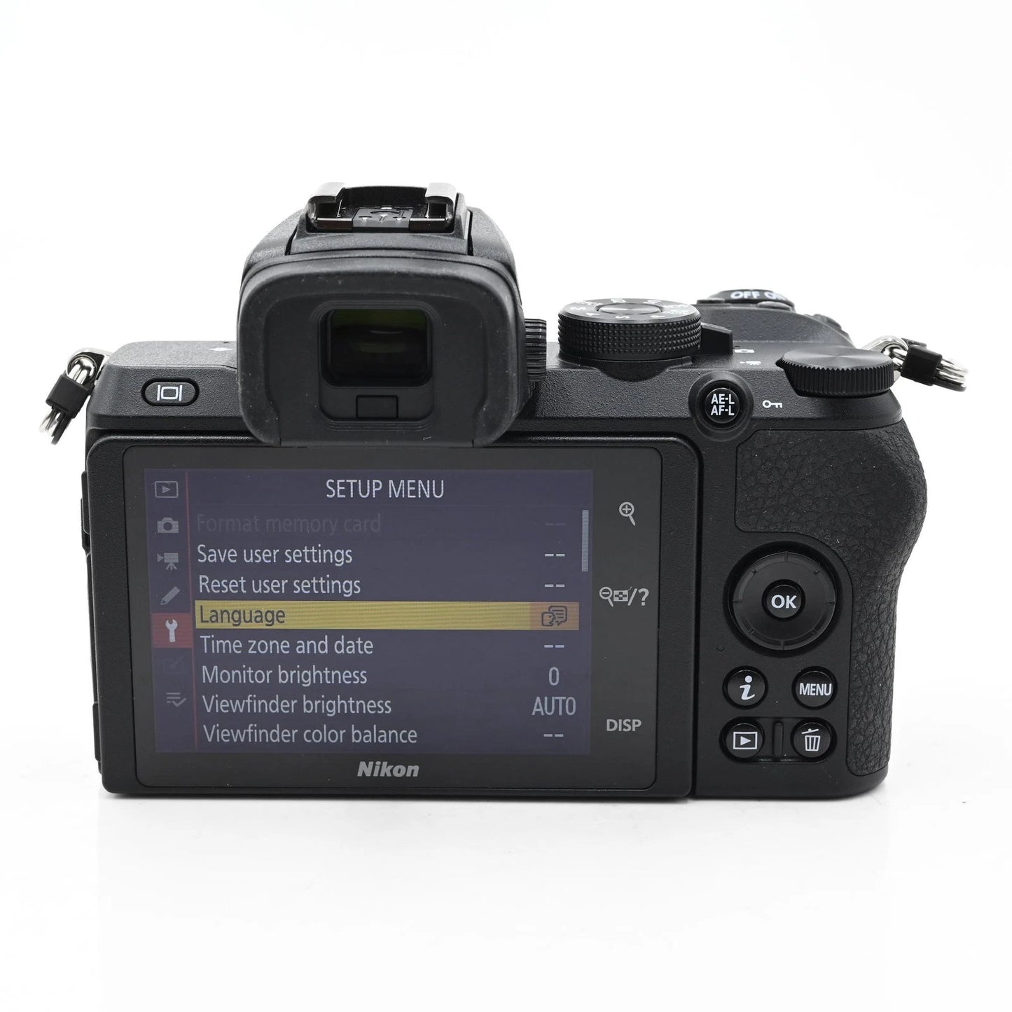 Camara Nikon Z 50 DX 20.9 Mirrorless Con Lente Kit 16-50 Como Nueva