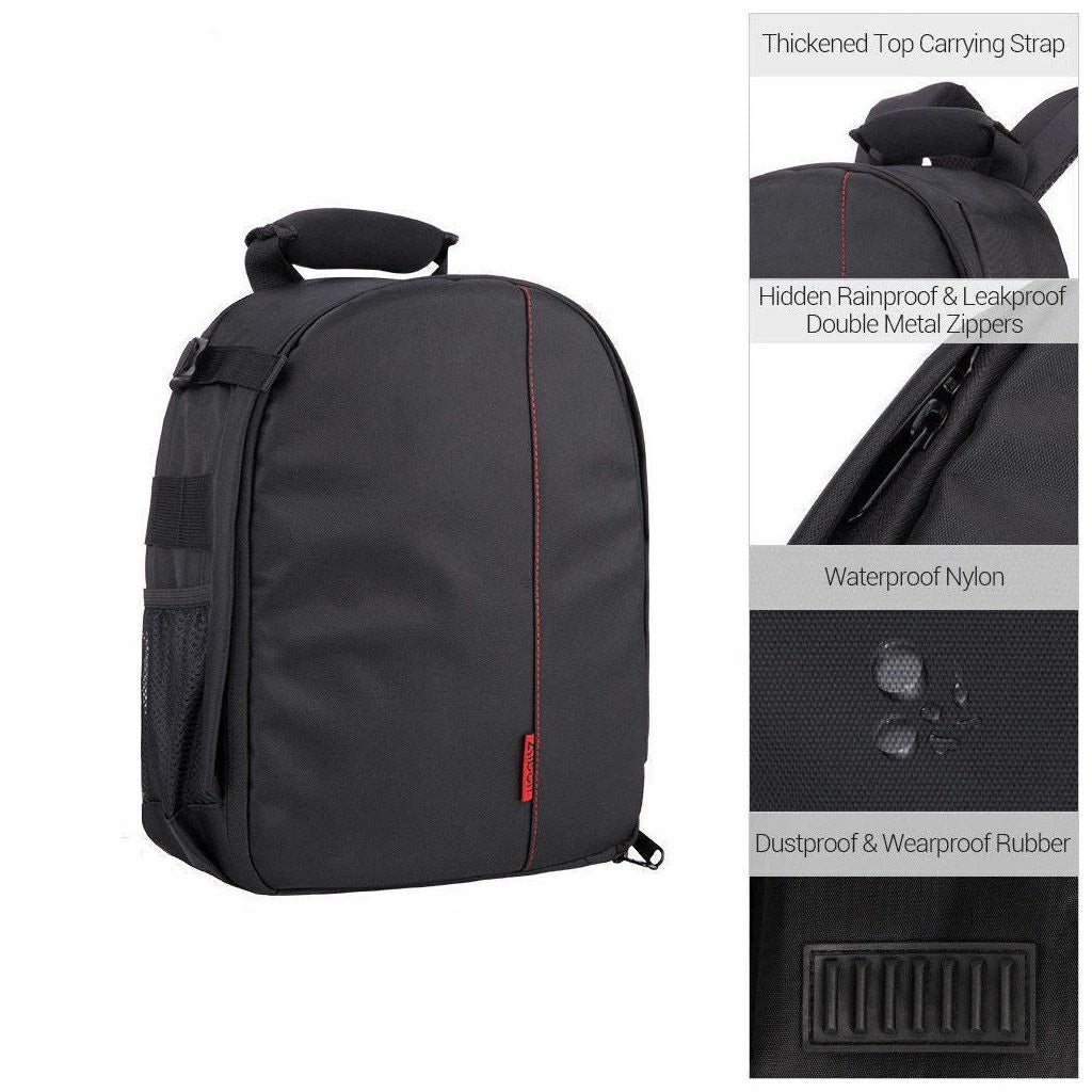 Mochila y Bolso Impermeable Para Cámaras