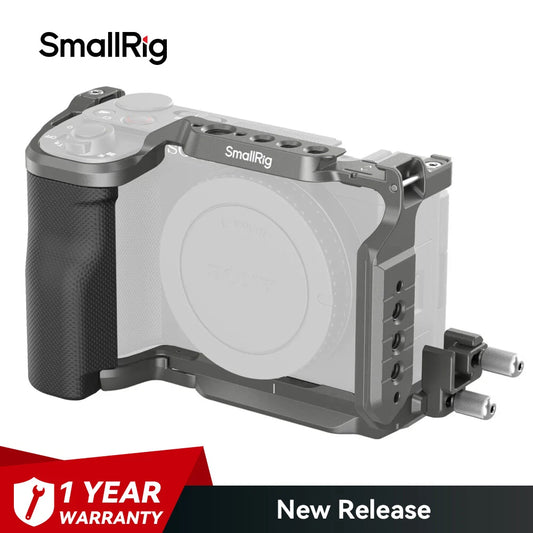 SmallRig Camera Jaula Cage with Grip Para Sony ZV-E10 II